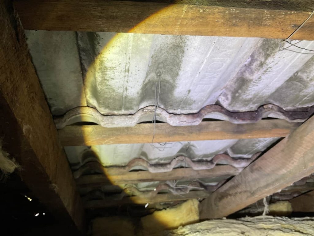 Chapel Hill roof moisture under tiles