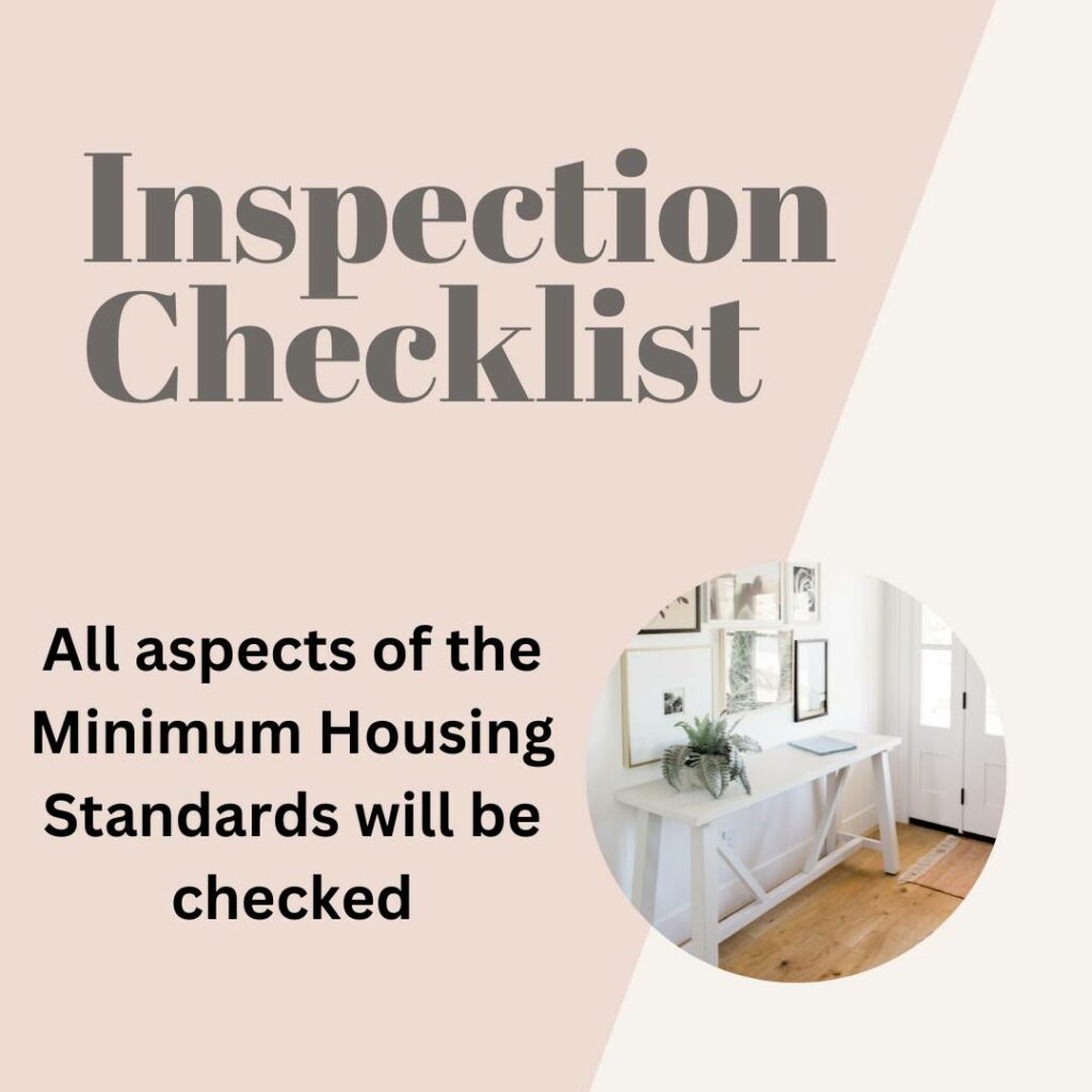 inspection checklist